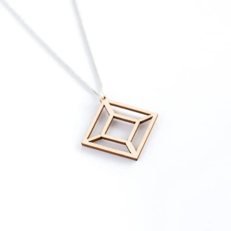 Valona Finnish Birch Himmeli Necklace