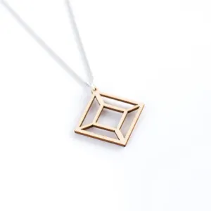 Valona Finnish Birch Himmeli Necklace