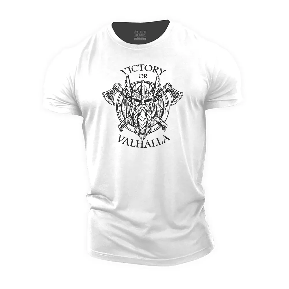 Victory or Valhalla Cotton T-Shirt