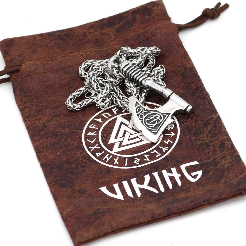 Viking Axe Necklace