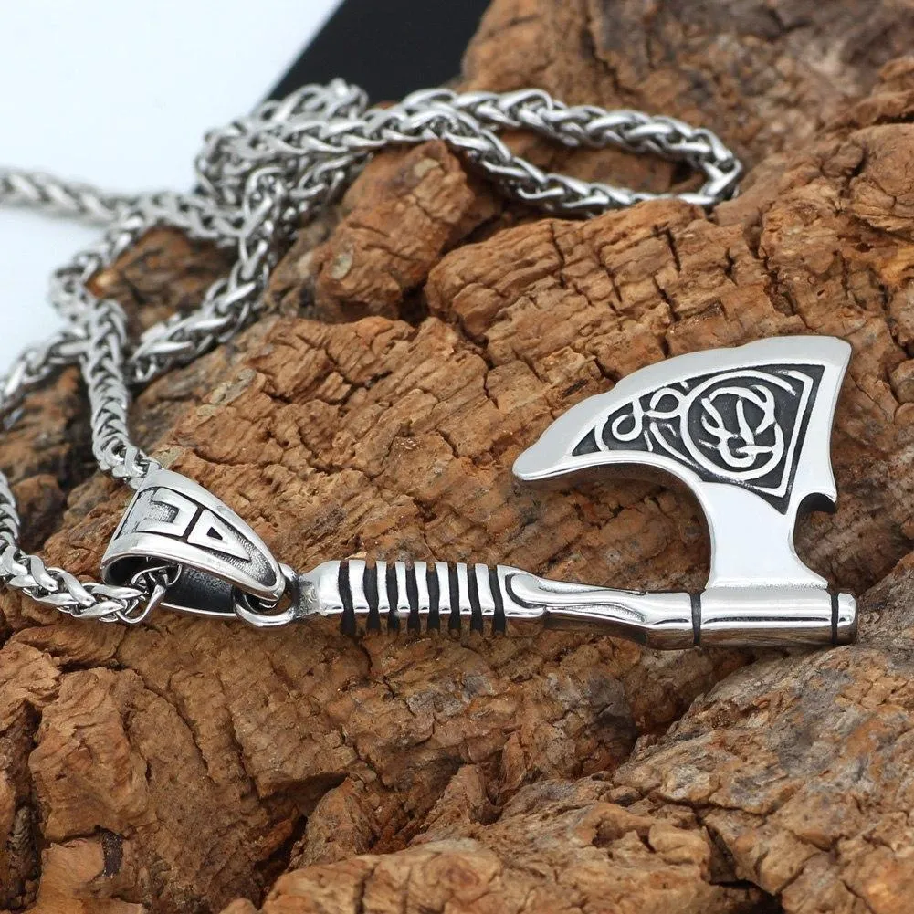 Viking Axe Necklace