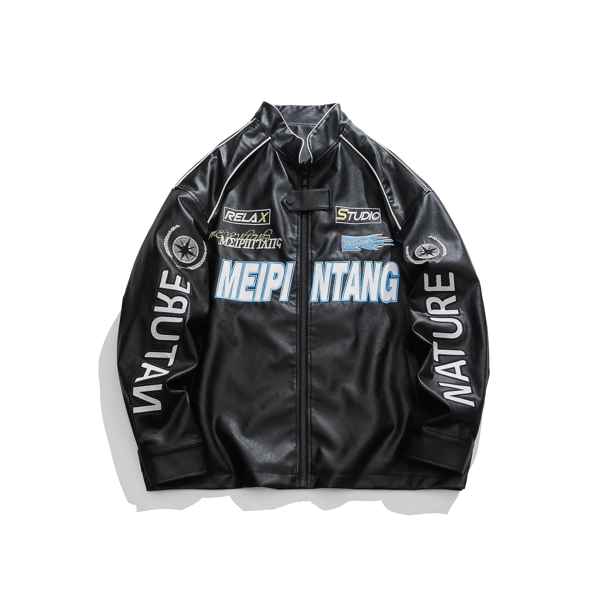 Vintage Motorcycle Leather Jacket