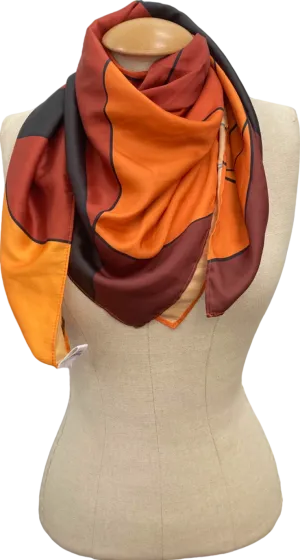 Vintsol Multicoloured Silk Scarf One Size