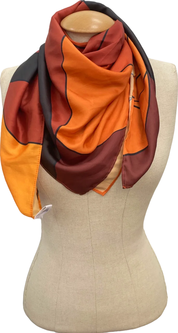 Vintsol Multicoloured Silk Scarf One Size