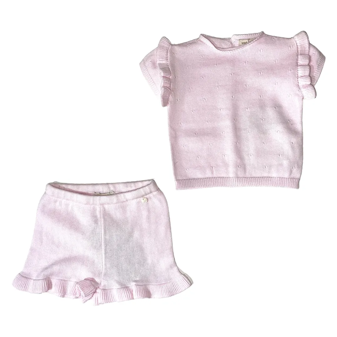 Wedoble Frill Two Piece - yellow, pink, coral or green Girls