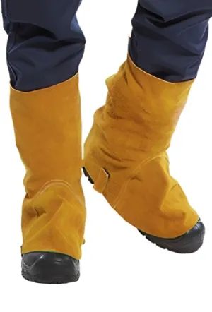 Welding Flame Retardent Leather Boot Covers Class 2 Welding  - SW32