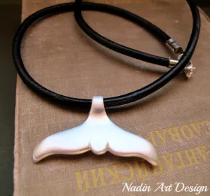 Whale Tail Pendant Necklace for Men