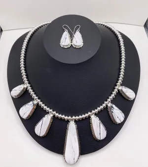 White Buffalo Jewelry Set