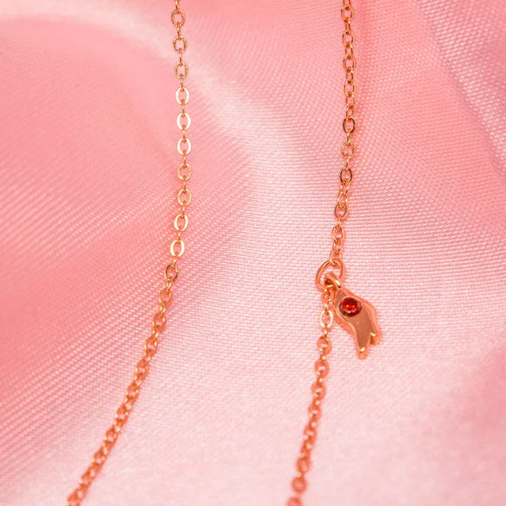 White Cherry Blossom Necklace