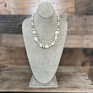 White Raven Chunky Necklace