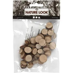 Wood Mix 10-15mm 25g Christmas Crafts Holiday Decorations