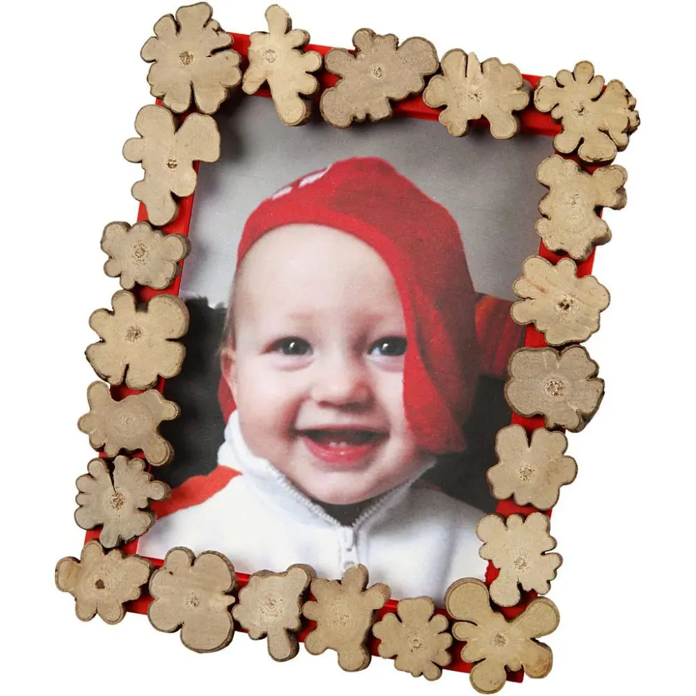 Wood Mix 15-40mm 5mm 230g Christmas Crafts Holiday Decorations