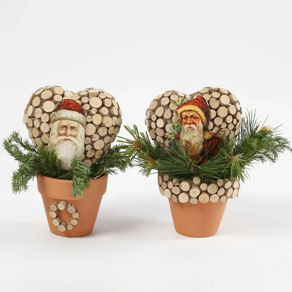 Wood Mix, 25-45mm, 7mm, 600g Christmas Crafts Holiday Decorations