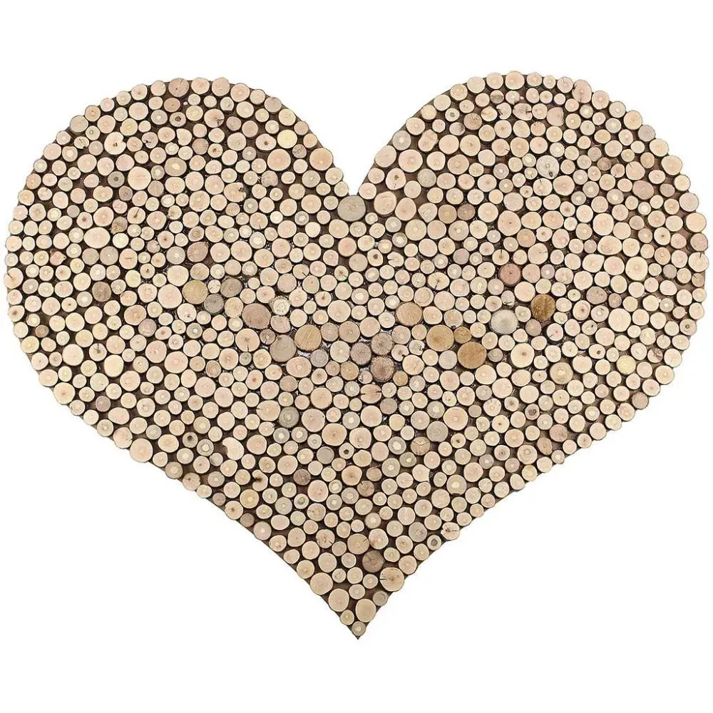 Wood Mix, 25-45mm, 7mm, 600g Christmas Crafts Holiday Decorations