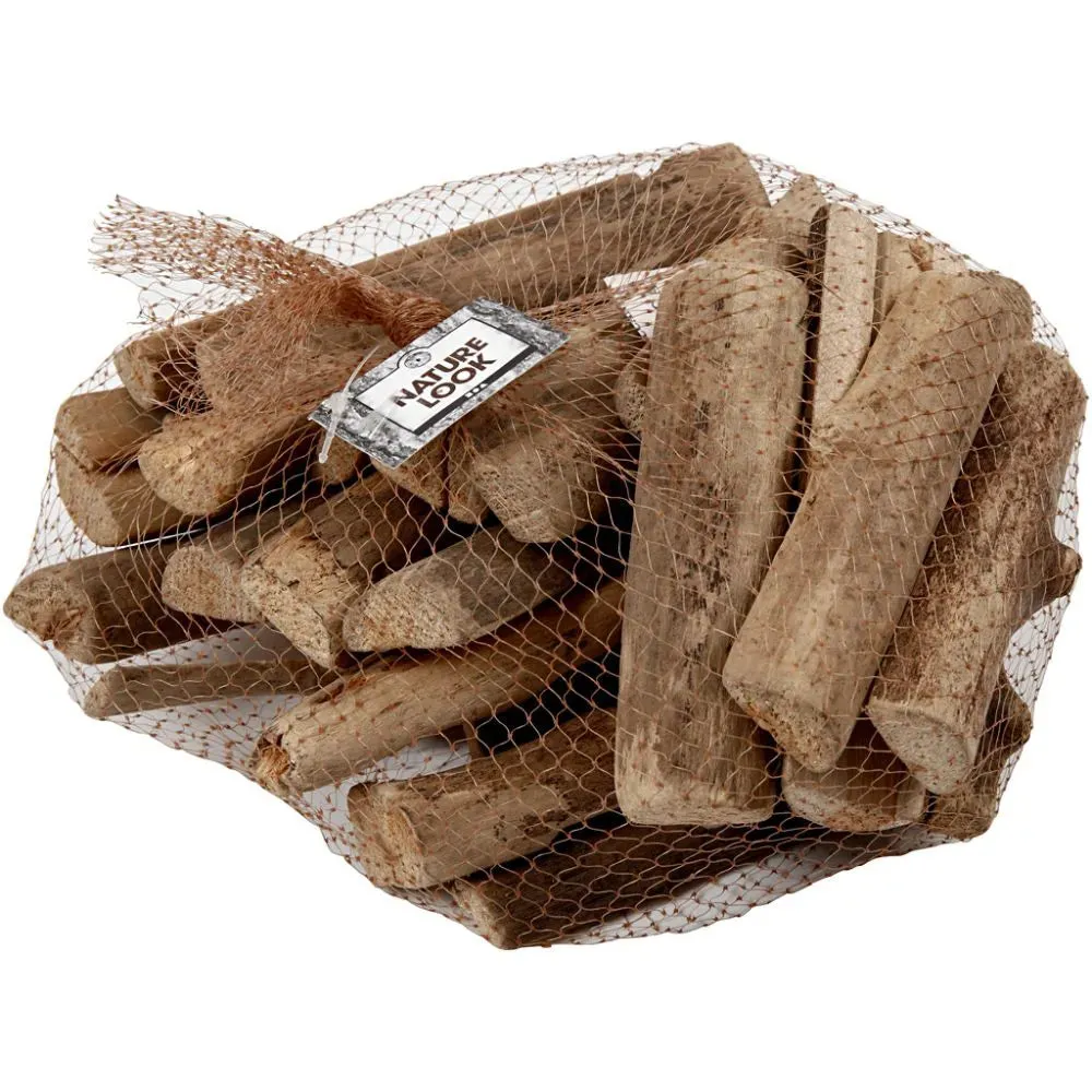 Wood Mix 30mm 6mm 230g Christmas Crafts Holiday Decorations