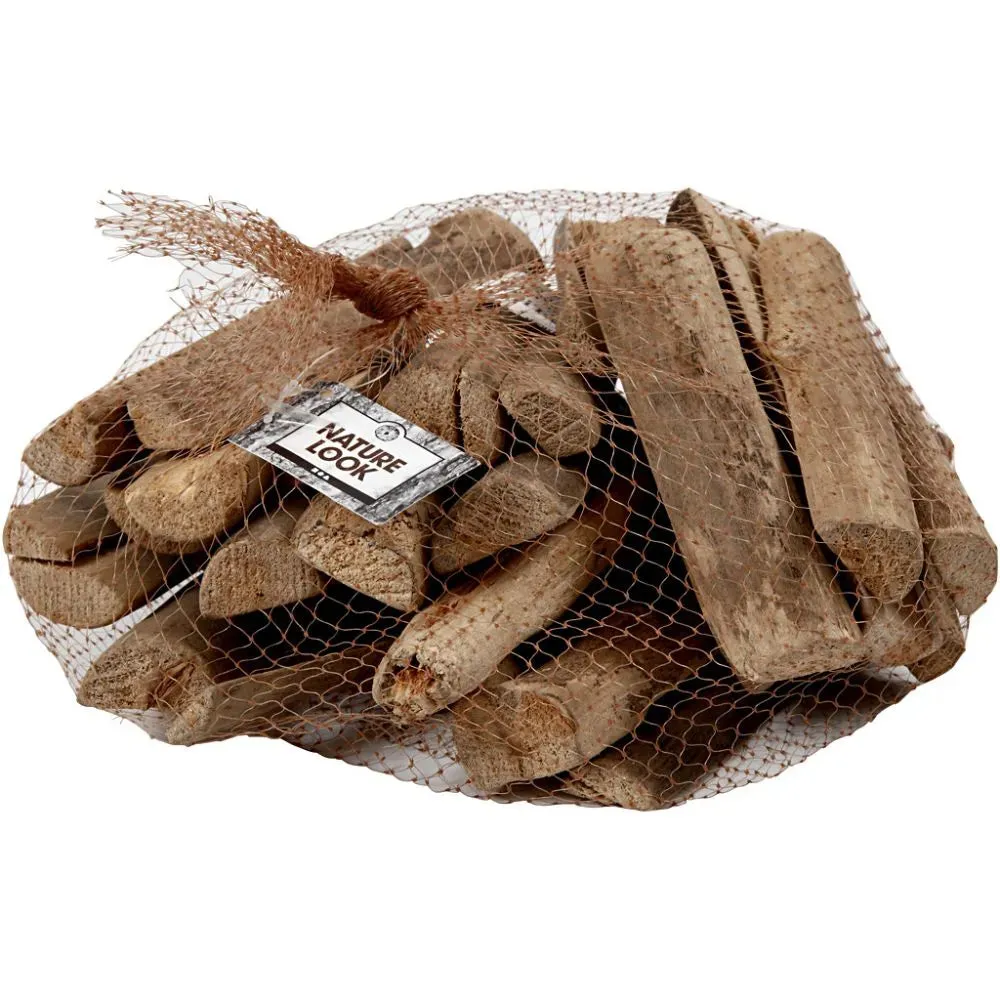 Wood Mix 30mm 6mm 230g Christmas Crafts Holiday Decorations