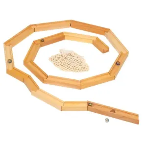 Wooden Ball   Track Set