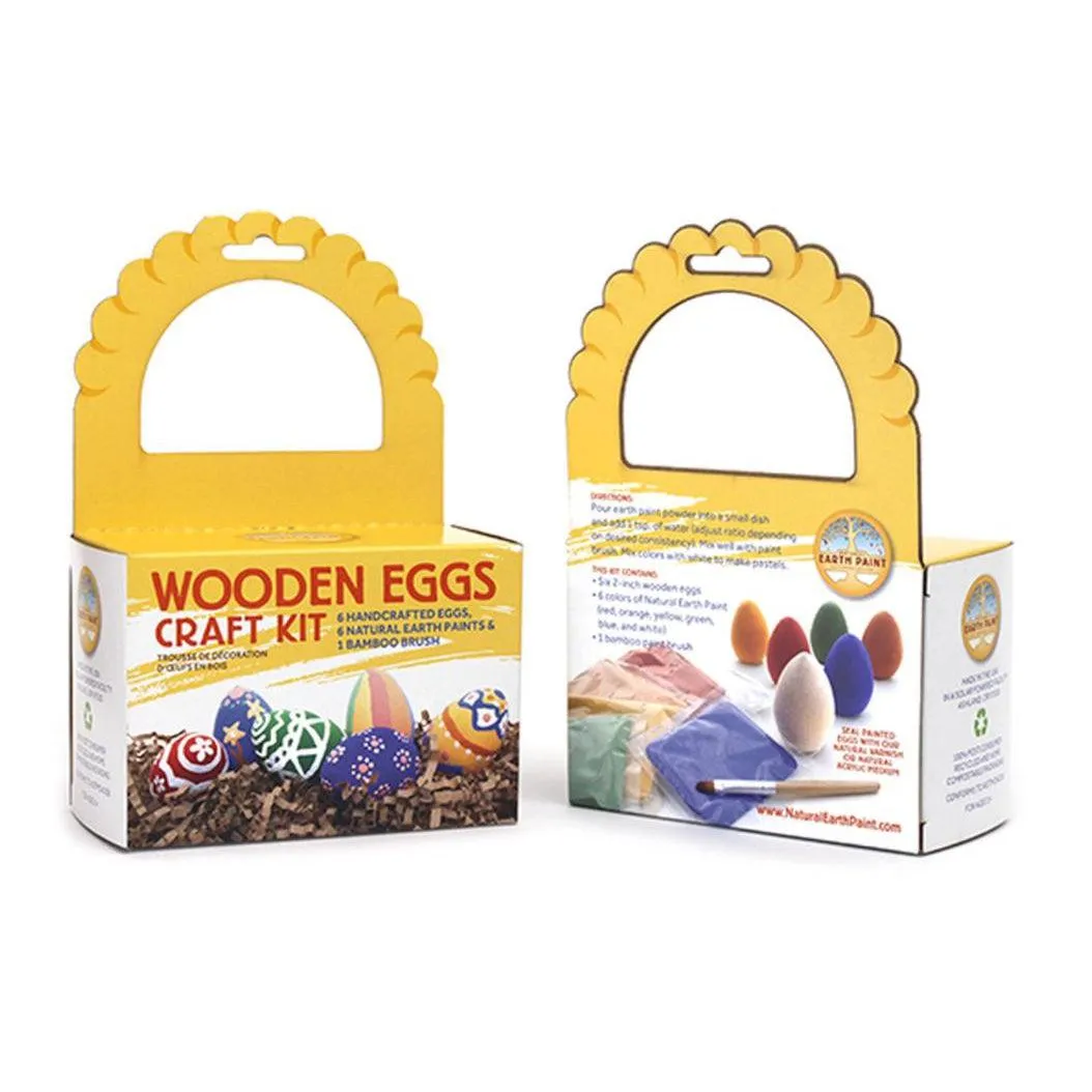 Wooden Eggs Craft Kit