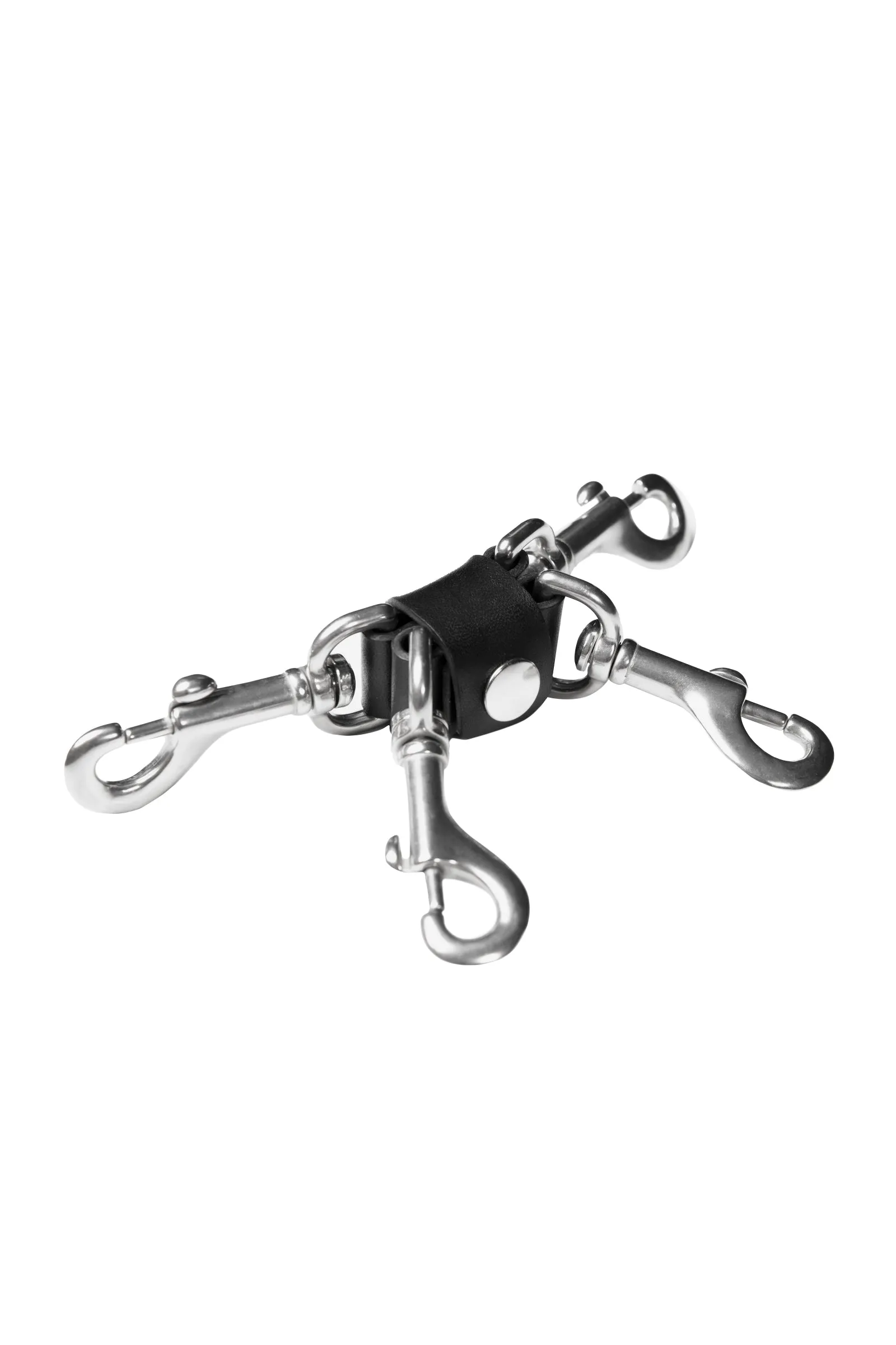 WRIST AND ANKLE RESTRAINTS SET - Stainless Steel