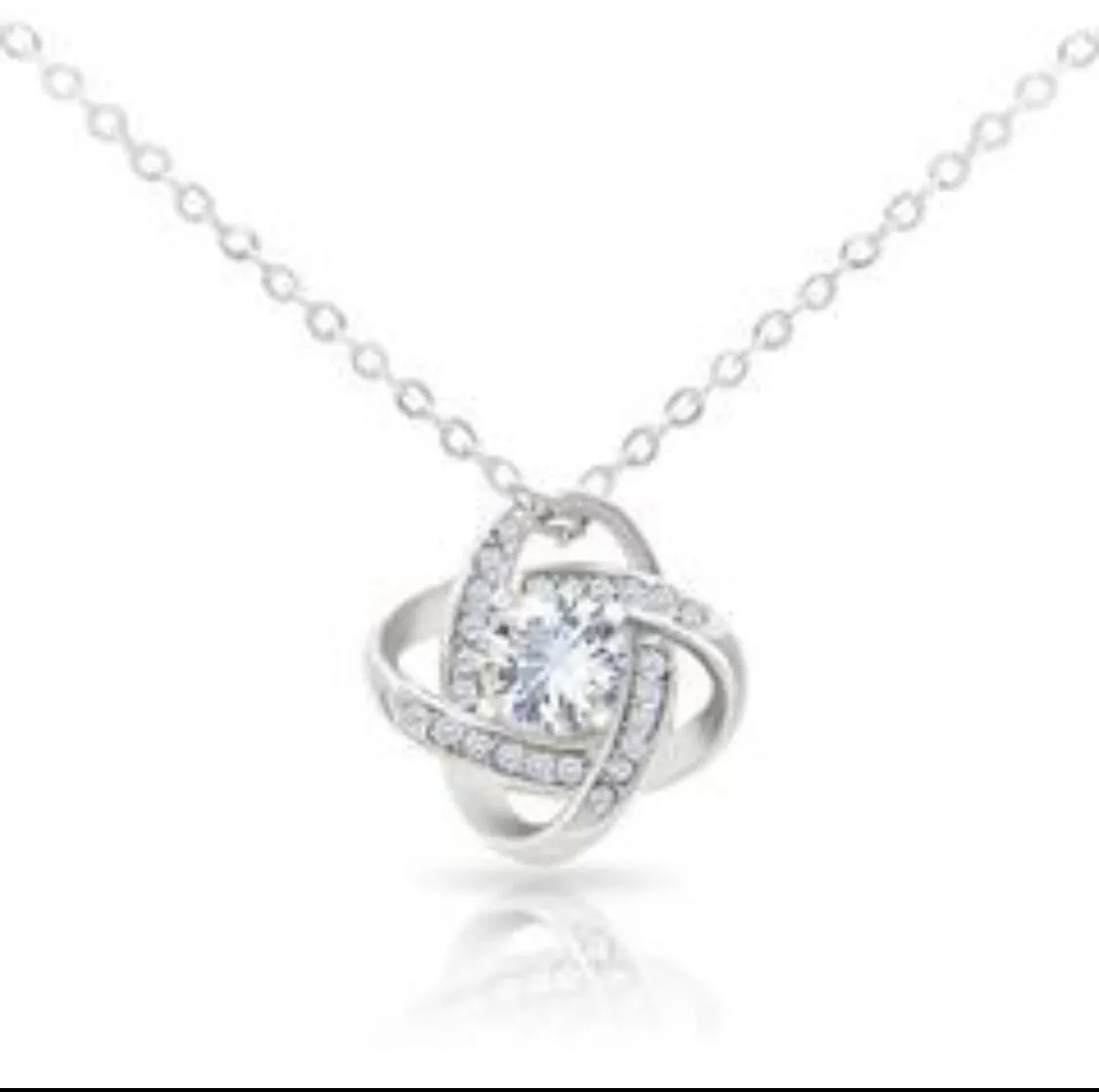 You got this-Love Knot Necklace for Cousin