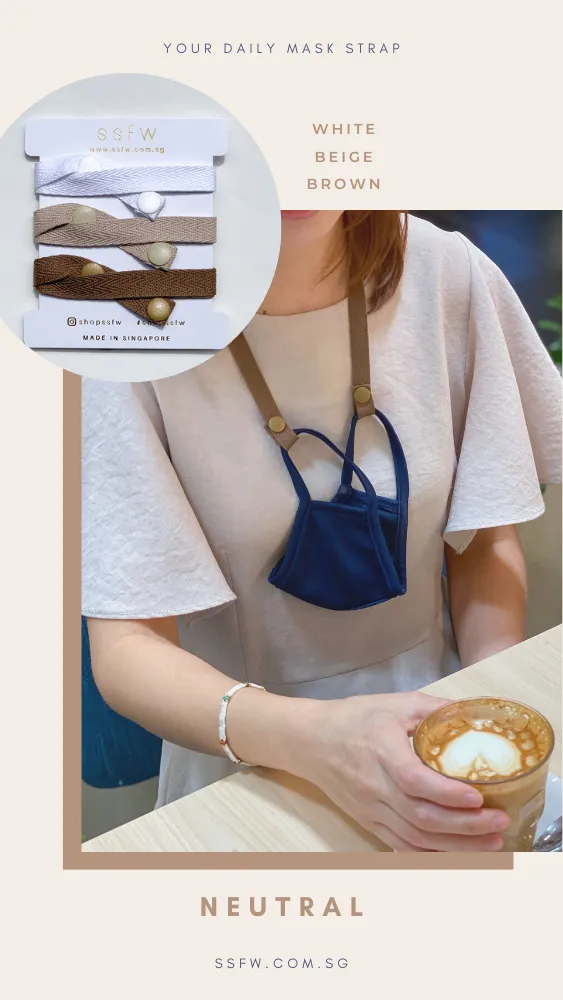 Your Daily Mask Strap (Set of 3)