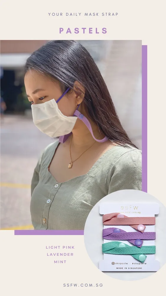 Your Daily Mask Strap (Set of 3)