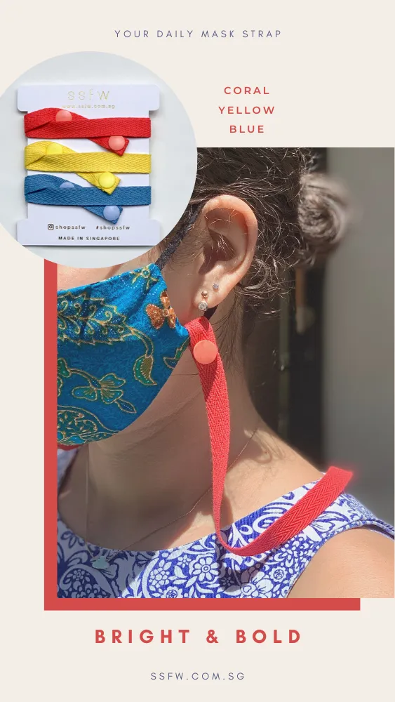 Your Daily Mask Strap (Set of 3)