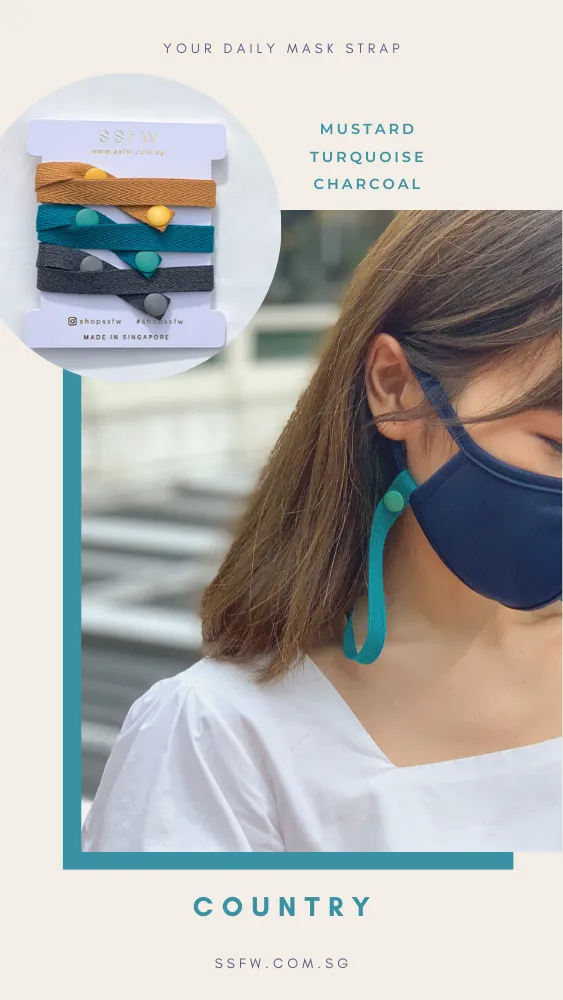 Your Daily Mask Strap (Set of 3)
